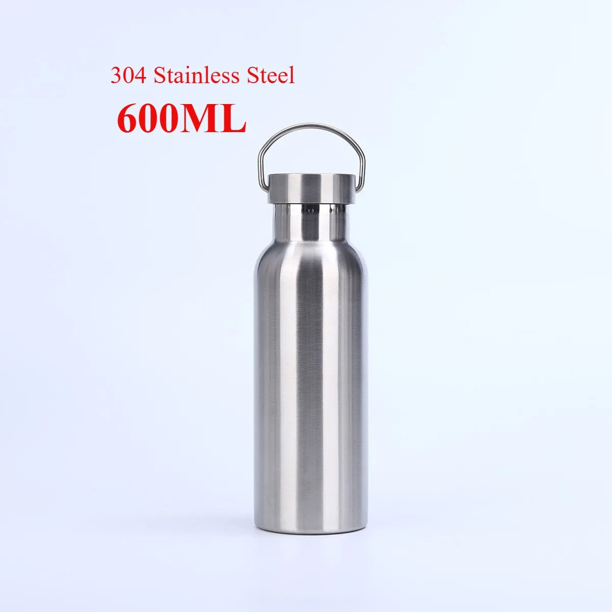Stainless Steel Water Bottle 1 Liter Free Shipping Items, Drink Bottle for Sport Travel Cups,  500 750 1000ml Water Bottles