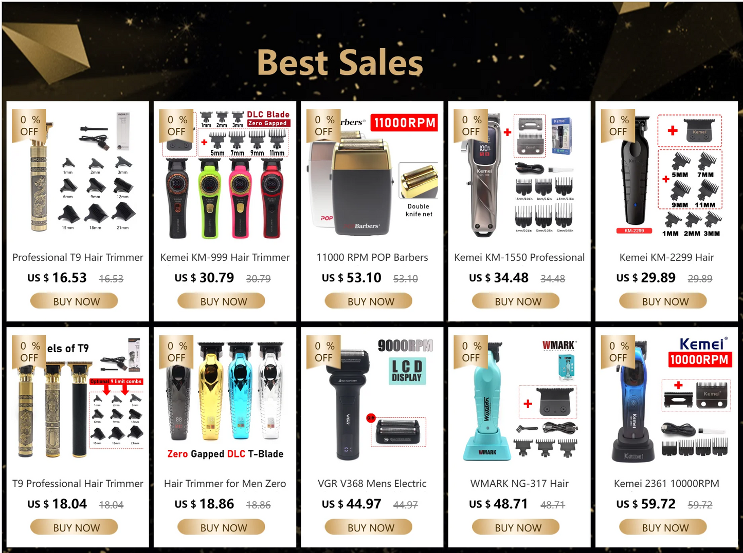 Apply to KEMEI KM-1990 Professional Hair Clipper Original USB Charger Charging Cable Power Cord Barber Accessories