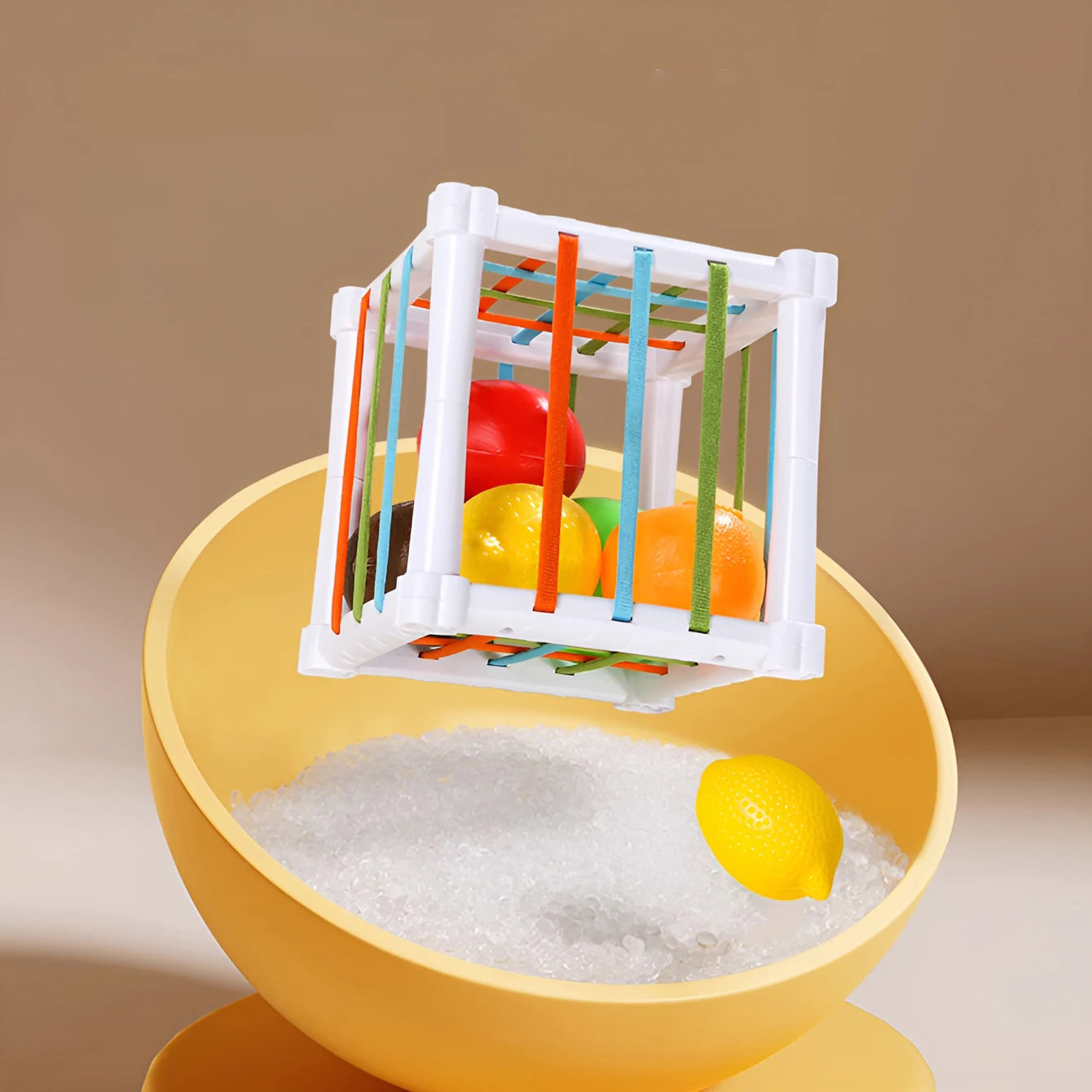 Fruit Cecele Shape Color Color Fruit Cognition Rainbow Cecele interactive game toy