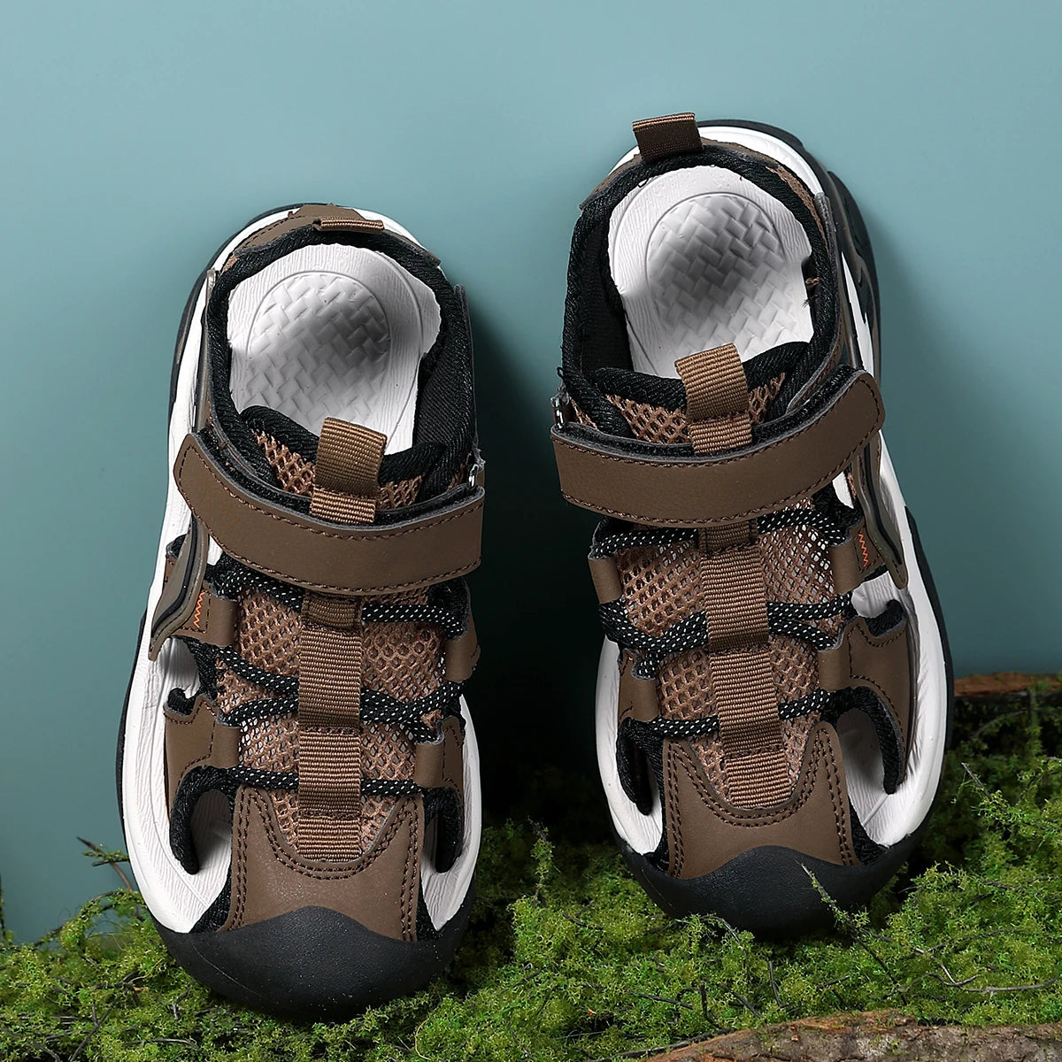 Boys' Fashionable Casual Sports Sandals, River-Tracing Shoes, Outdoor Sports Shoes
