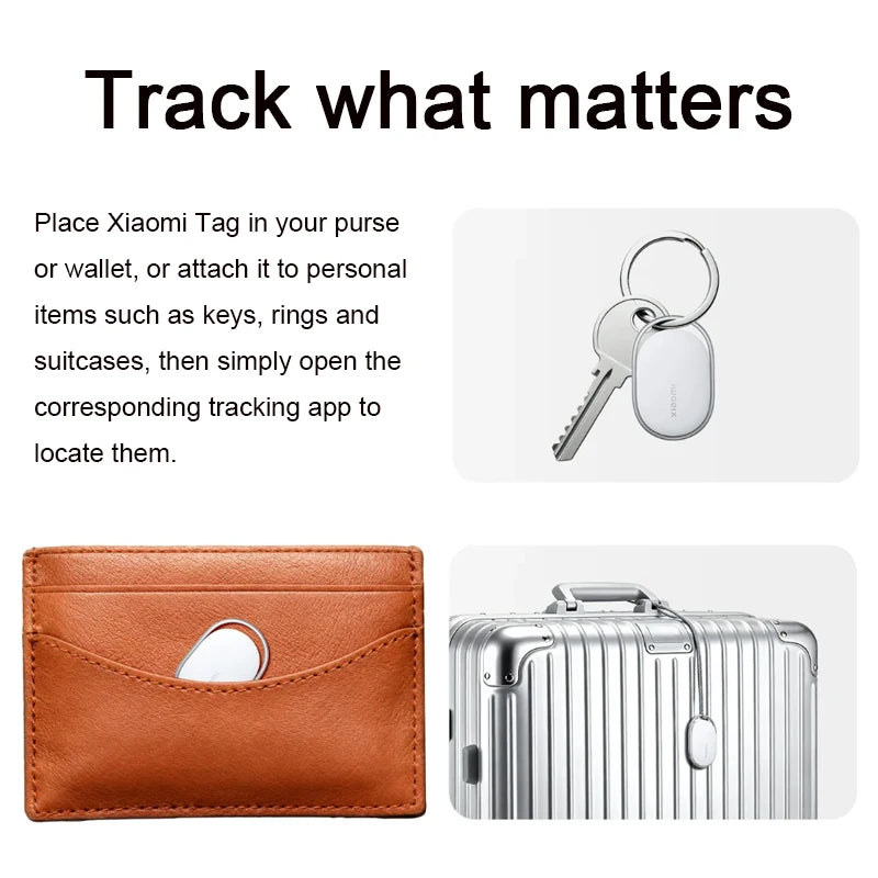 Xiaomi Tag Tracker Smart  Anti Lost Device Global Version Compatible Apple Find My and Google Android Find Hub Bluetooth 5.4