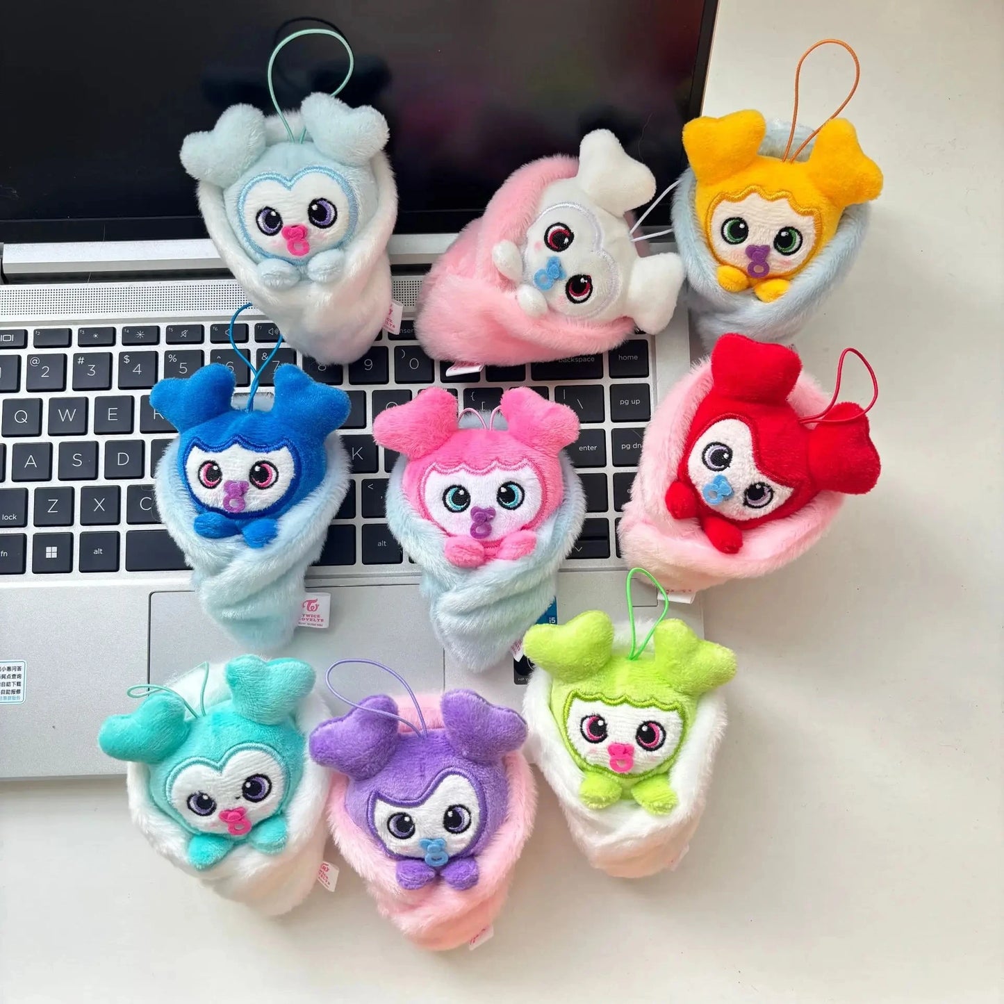 Around Korea Park Jihyo Hirai Momo Sun Chaeyoung Momo Lovely Pacifier Plush Doll Pendant Friend Birthday Holiday Small Gifts