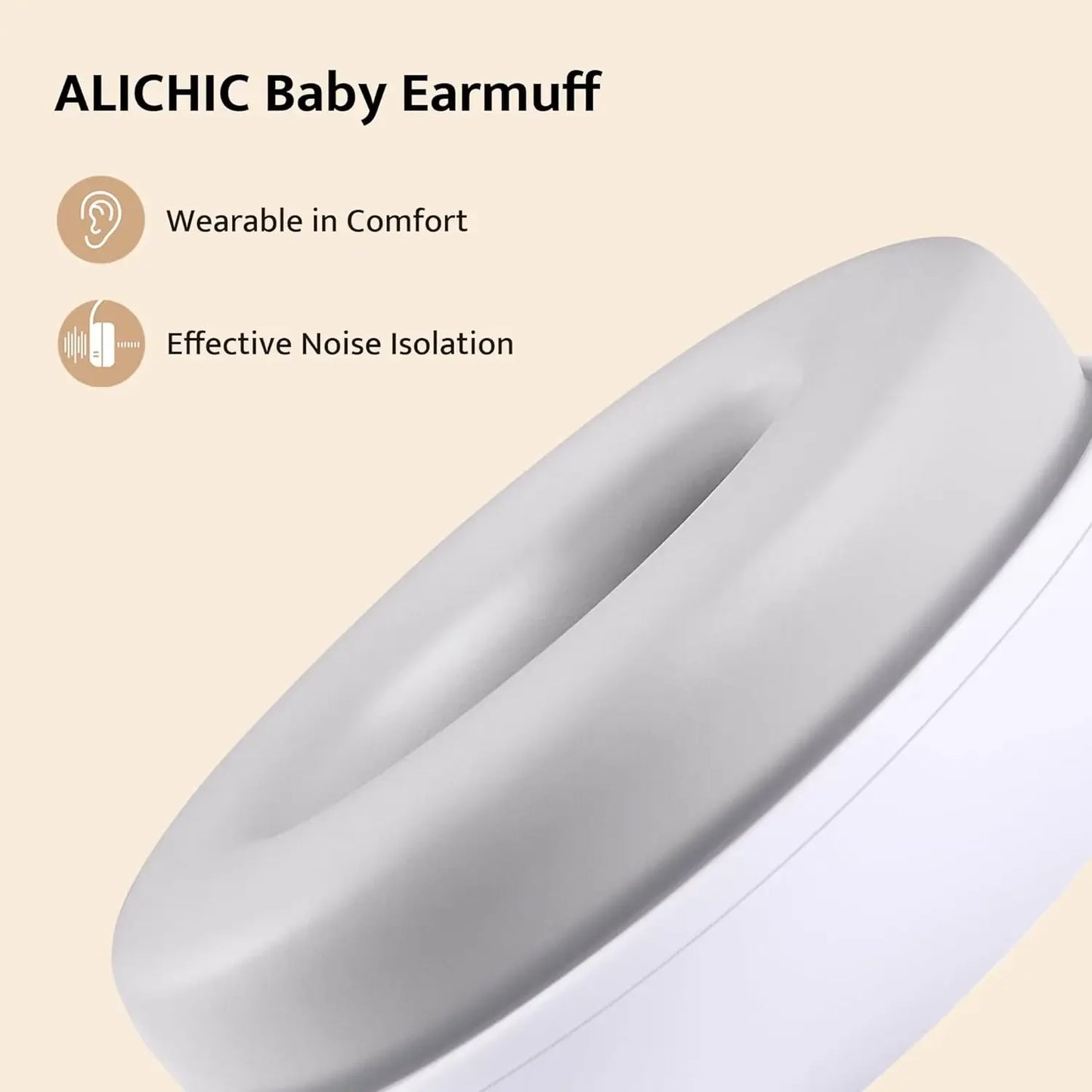 2 in 1 Baby Earmuff Mini-headset Adjustable Noise-proof Ear Protection Kids' Outdoor Sleep and Airplane Anti-noise Earmuffs