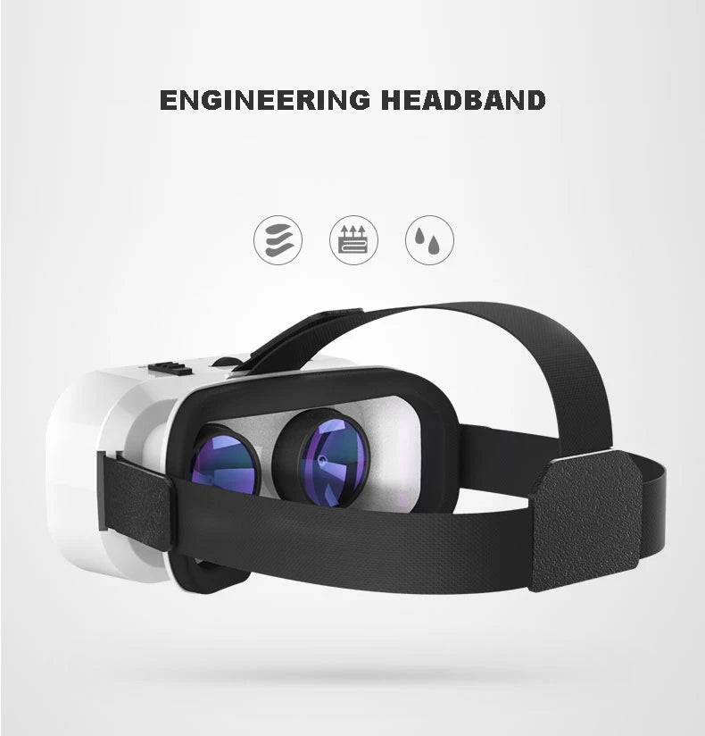 3D Virtual Reality VR Glasses For Phone Mobile Smartphones 7 Inch Headset Helmet Game Wirth Real Viar Goggles Cell Device Lenses