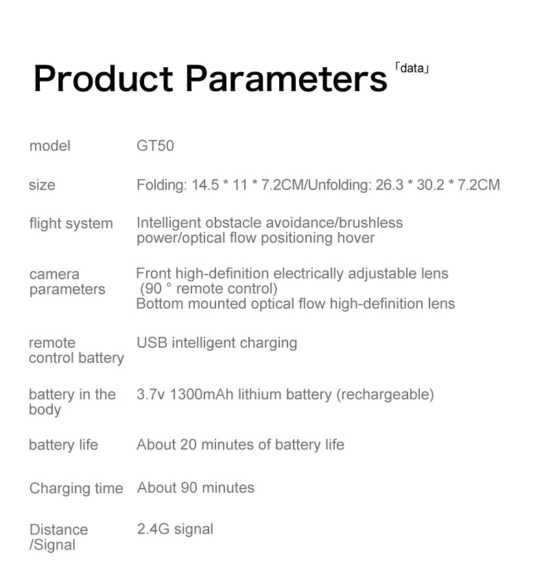 2026 NEW Original GT50 PRO RC Drone 8K HD Dual Cameras WiFi GPS 20mins Flight Aerial Photography Quadcopter Remote Control Toys