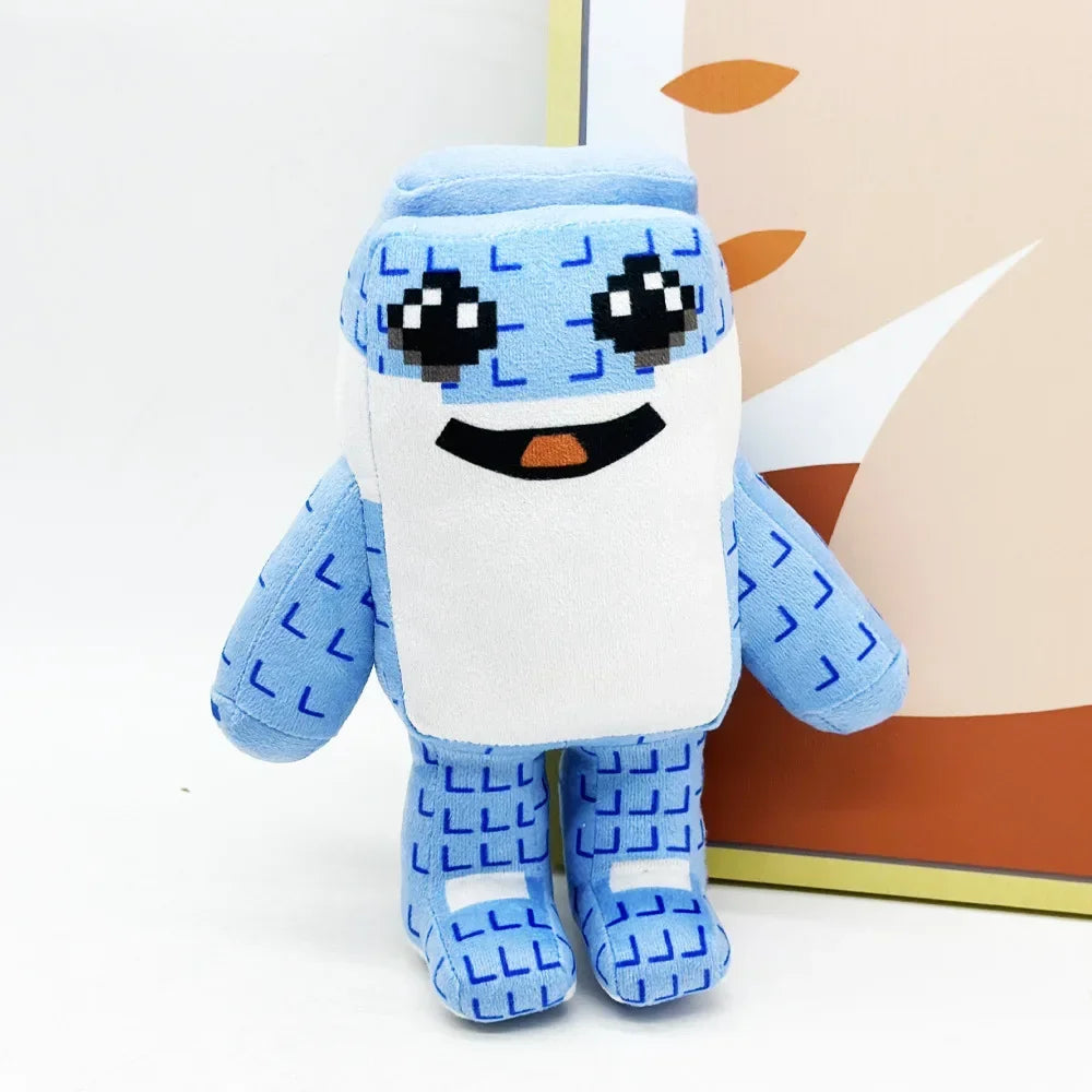NEW Steal A Brainrot Esok Sekolah Plush Sammy Jandel Strawberry Elephant Plushie Cute No. 9 House Stuffed Doll Toy Fans Gift