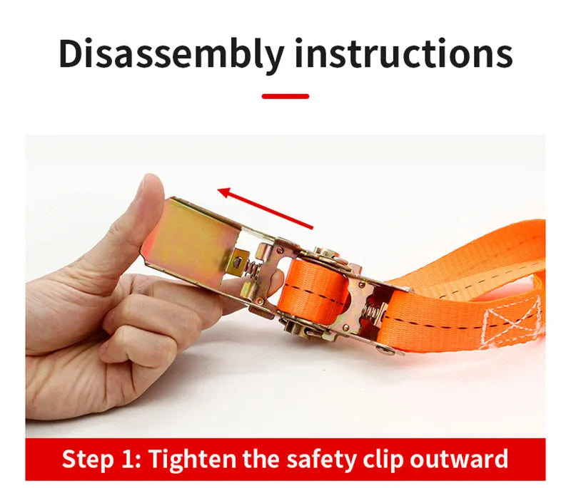 Truck Binding Belt Tensioner Small Ratchet Tensioner Self-Locking Cargo Packaging And Fixing Aircraft Belt Thickening