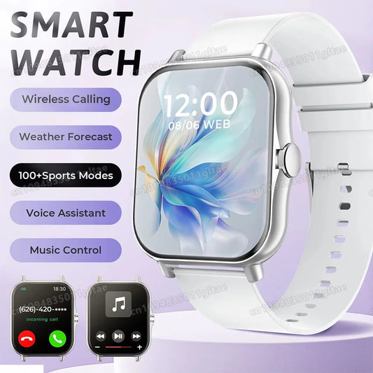 New Smartwatch BT Call Health&Sleep Monitoring 1.80''HD Screen Kids Smart Watch Waterproof Fashoin Sports Bracelet For Women Men