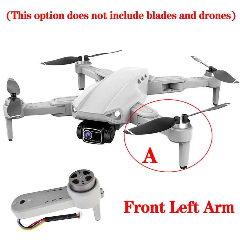 L900 Pro SE Mini Drone Original Propellers Spare Part for L900pro se Paddles Drone Arm Replacement Accessories