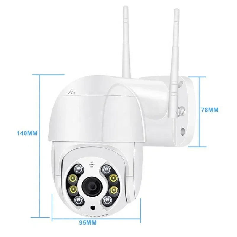 4K 8MP Wireless IP Camera Outdoor Security Wifi PTZ Camera 4MP HD Auto Tracking Video Surveillance CCTV Camera P2P iCsee APP