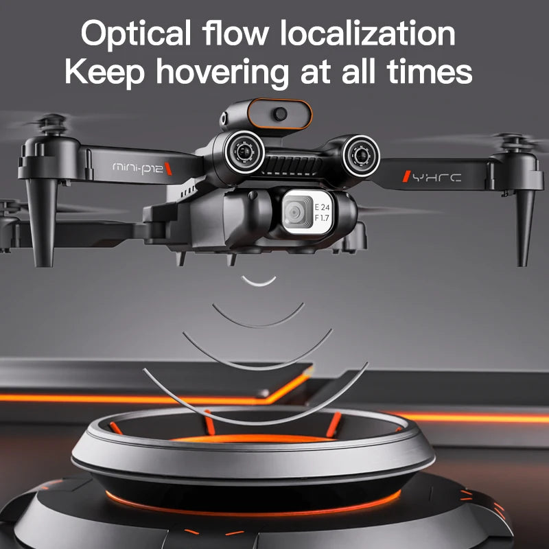 8K Dual Camera Obstacle Avoidance Drone Aerial Photography Laser Obstacle Avoidance Option Flow Helicopter Gift Toy Kid RC Drone