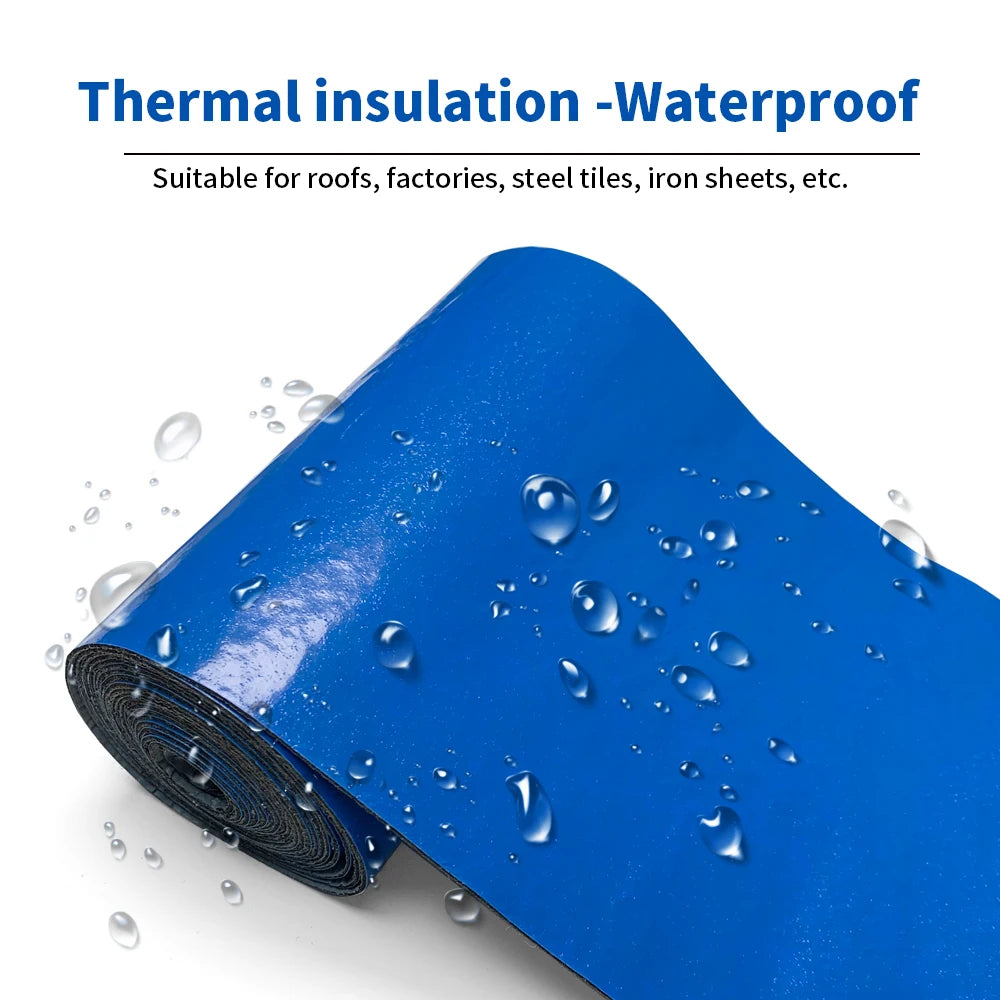 5/10M Waterproof Self-Adhesive Fix Tape Wall Crack Resistance Repair Adhesive Tape Heat Insulation Roof Leakproof Repair Sticker