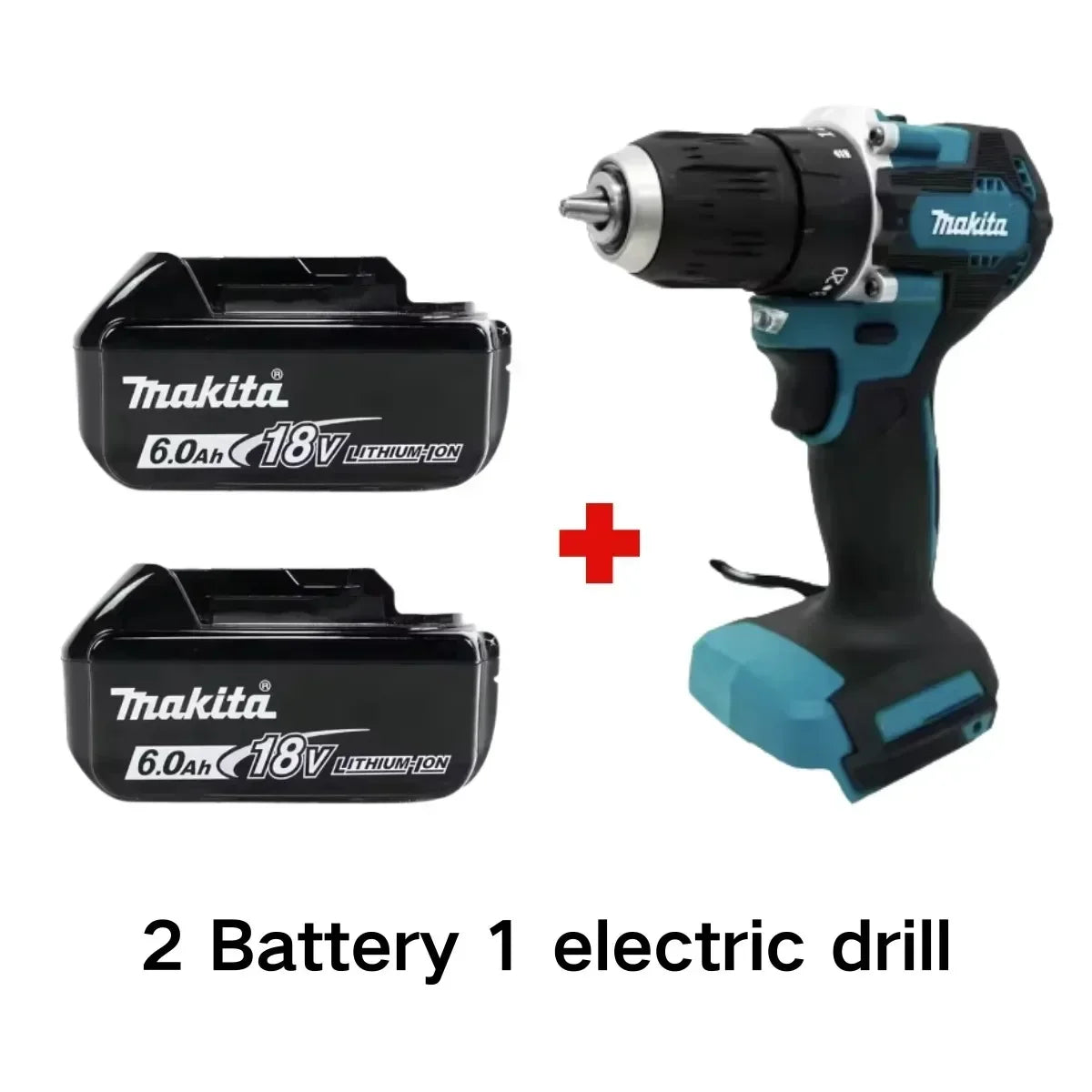 Makita 100%Original DDF487 Cordless Driver Drill 18V Brushless Electric Impact Screwdriver Rechargeable Power Tool