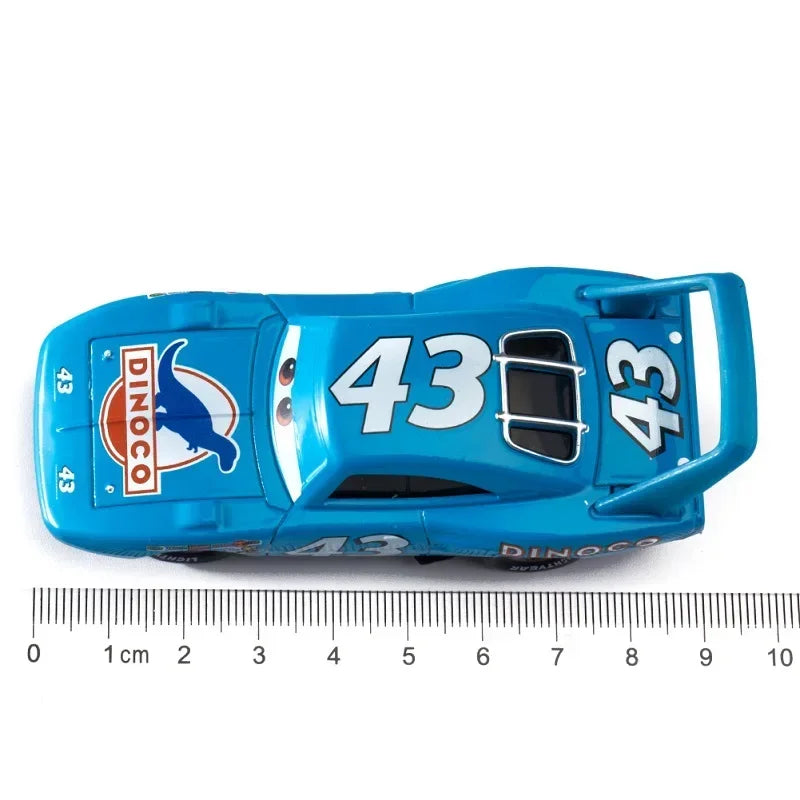 Cars Disney Pixar Cars Toy Lightning McQueen Jackson Storm Mater Sally Sheriff 1:55 Diecast Model Car Toy Children Birthday Gift