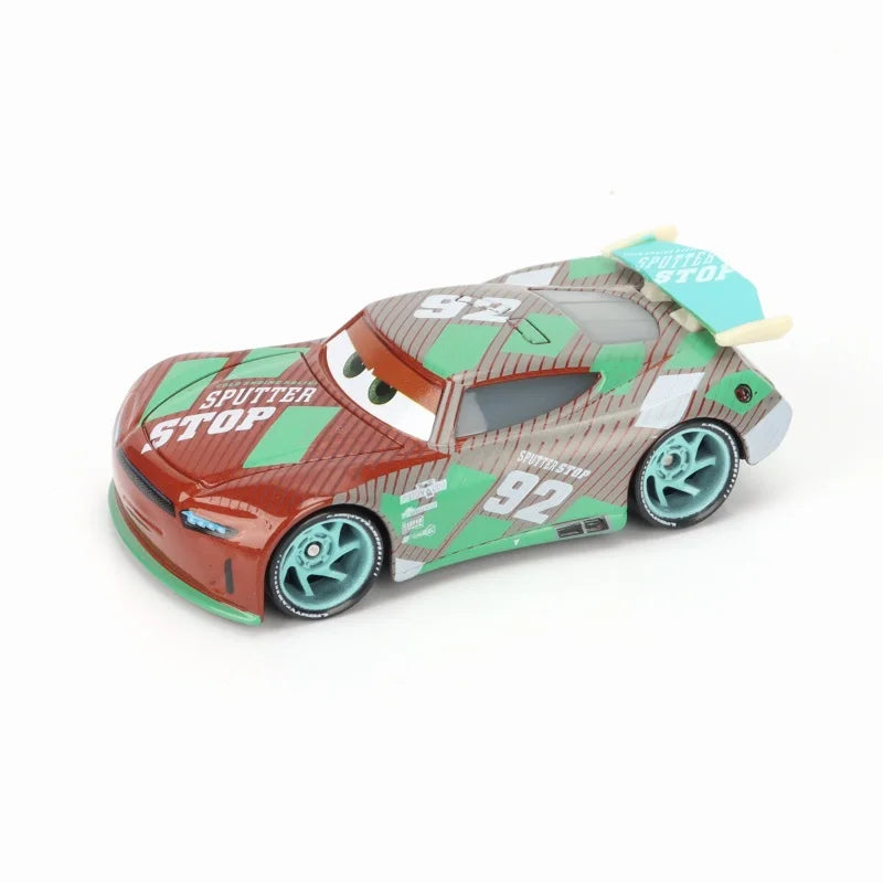 Disney Cars toy Christmas McQueen ROUTE 66 McQueen Champion McQueen Racing car 1:55 Diecast Alloy car Model Boy's Christmas gift
