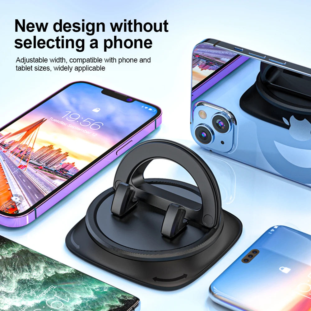 360 Degree Rotation Car Phone Holder Dashboard Stand Bracket Universal for iPhone Samsung Xiaomi Huawei Car Accessories