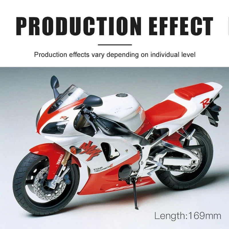 TAMIYA Plastic assembled motorcycle proportional model kit 14073 YZF-R1 Racing Car 1/12 Toy DIY
