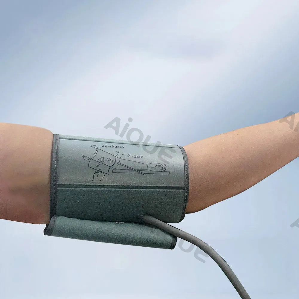22-32cm/22-42cm Medical Blood Pressure Monitor Cuff for Sphygmomanometer Measuring Belt Armband Pulse Oximeter Accessory Health
