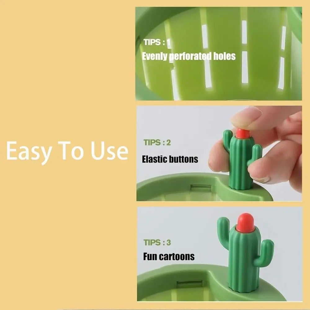 Cactus Kitchen Sink Drain Strainer Easy Cleaning Sink Drain Basket Food Waste Catcher for Kitchen Tools