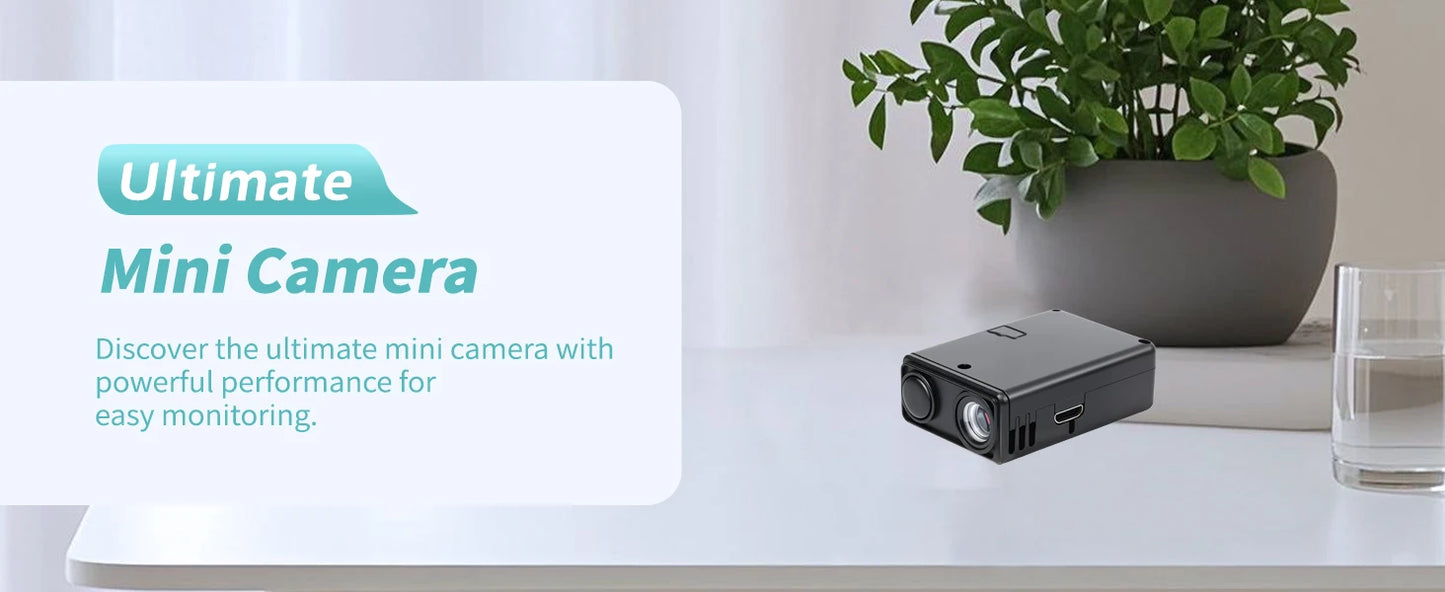 Mini 1080P HD WiFi Camera Safety Monitor Camcorders Indoors Night Version Video Intelligent Camera Security Protection 2026