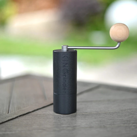 KINGrinder P0/P2 Lightweight Manual Hand Coffee Grinder for Moka pot Drip with Assembly Consistency Stainless Steel burr