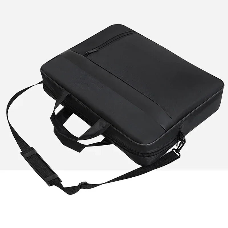 15.6 Inch Men's Handbags Laptop Bag Outdoor Business Trip Black Portable Large Capacity Computer Organizer Bags Мужская сумка 가방