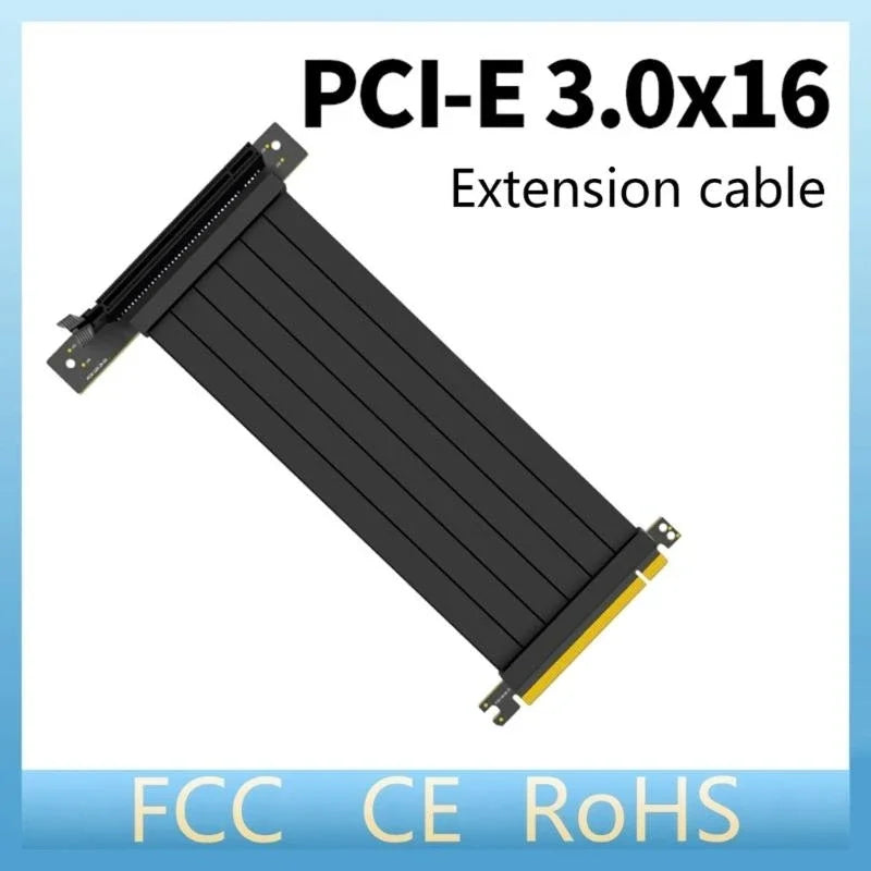 Riser Cable PCI For EXPRESS 16X Flexible Cable Card High Speed Extension Port Adapter Card PCIe 3.0 X16 Riser For GPU