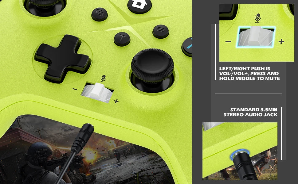 2.4G Wireless Gamepad For Xbox One Series X/S/PC/IOS//Steam 6 Axis Gyro Turbo Function Game Consoles XBOX Controller Joystick