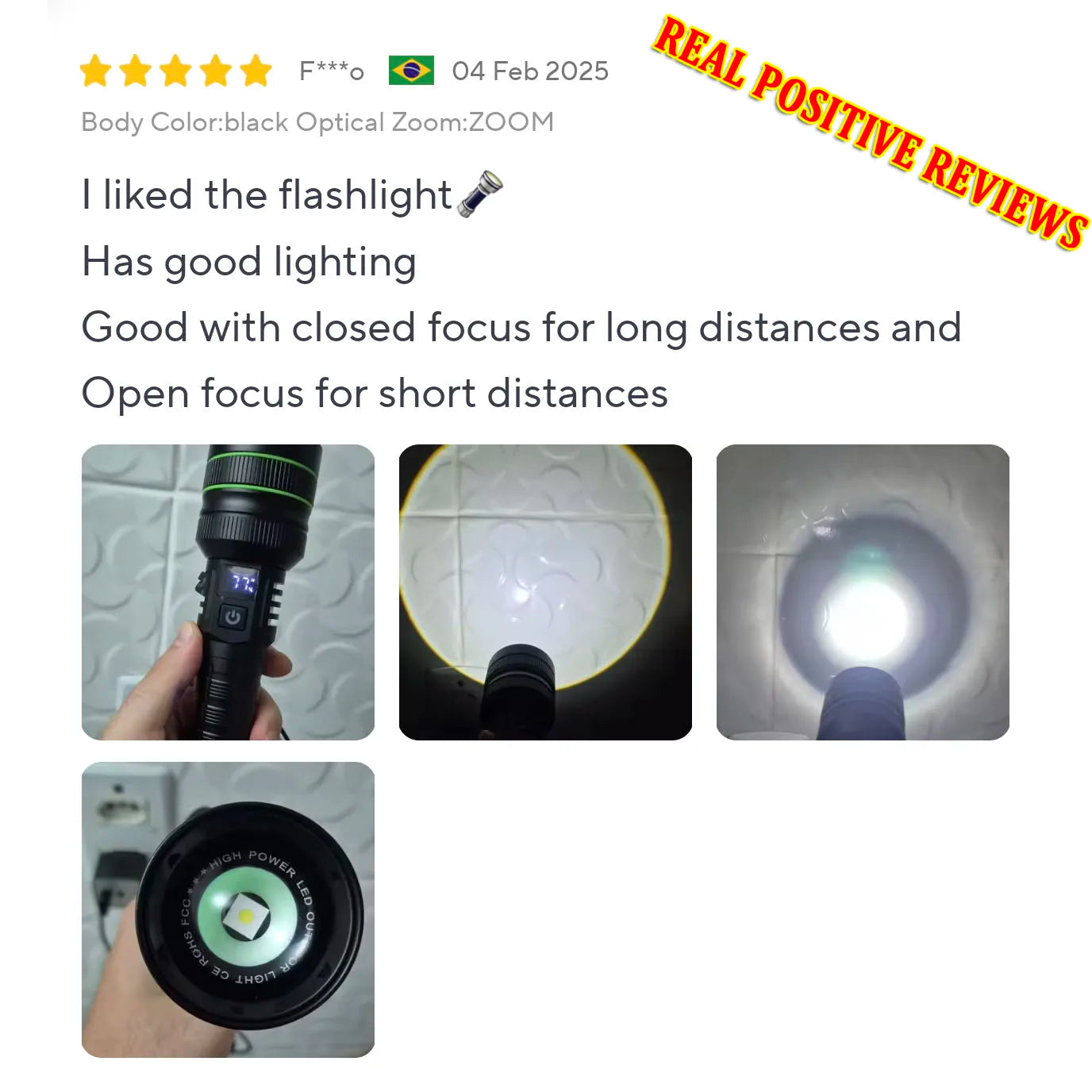 hit product long-range kilometer ultra bright flashlight, outdoor waterproof high-power strong light flashlight, rechargeable