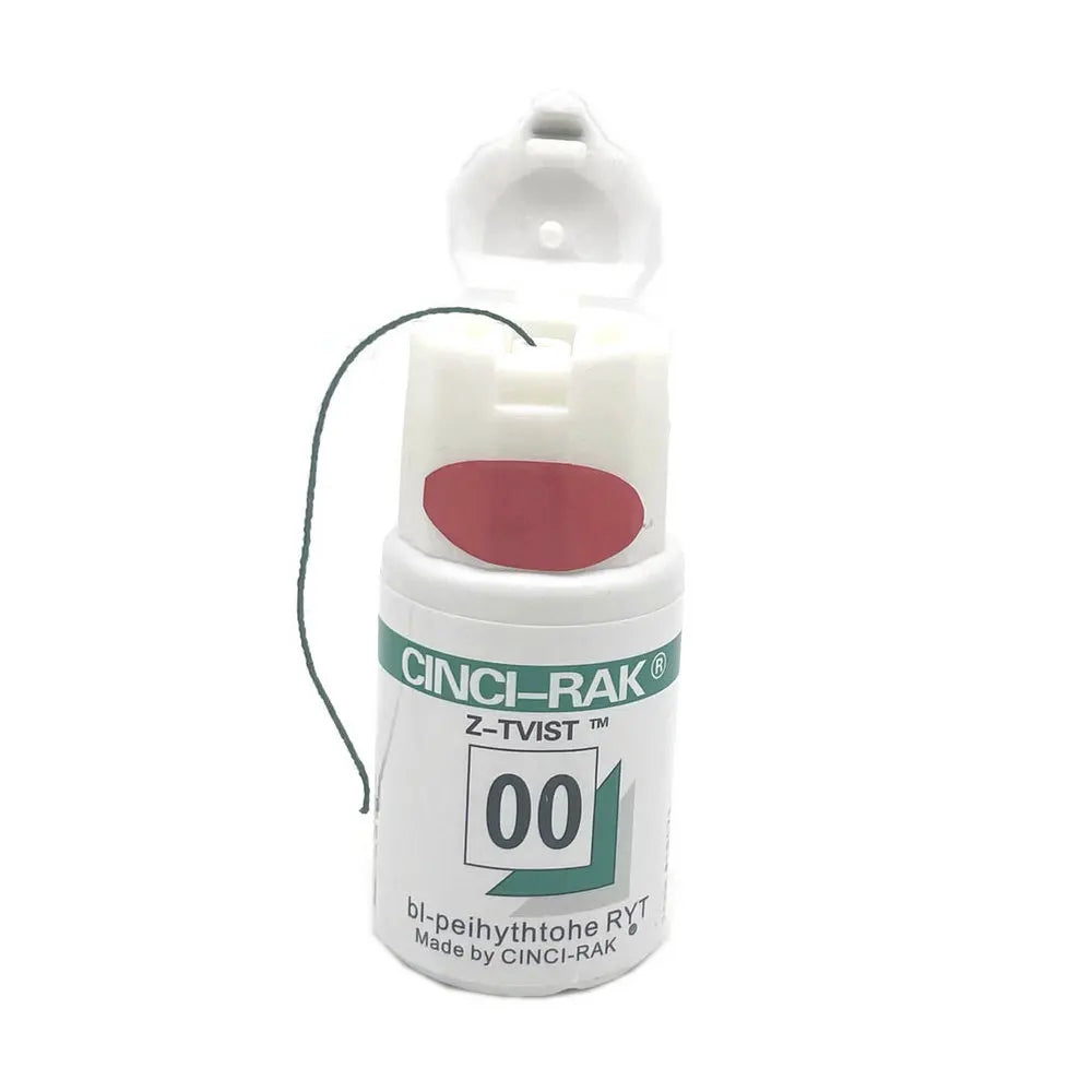Dental Thread Disposable Gingival Retraction Cord Knitted Cotton Gum Line Dentist Material 1 Bottle Size 0 00 000