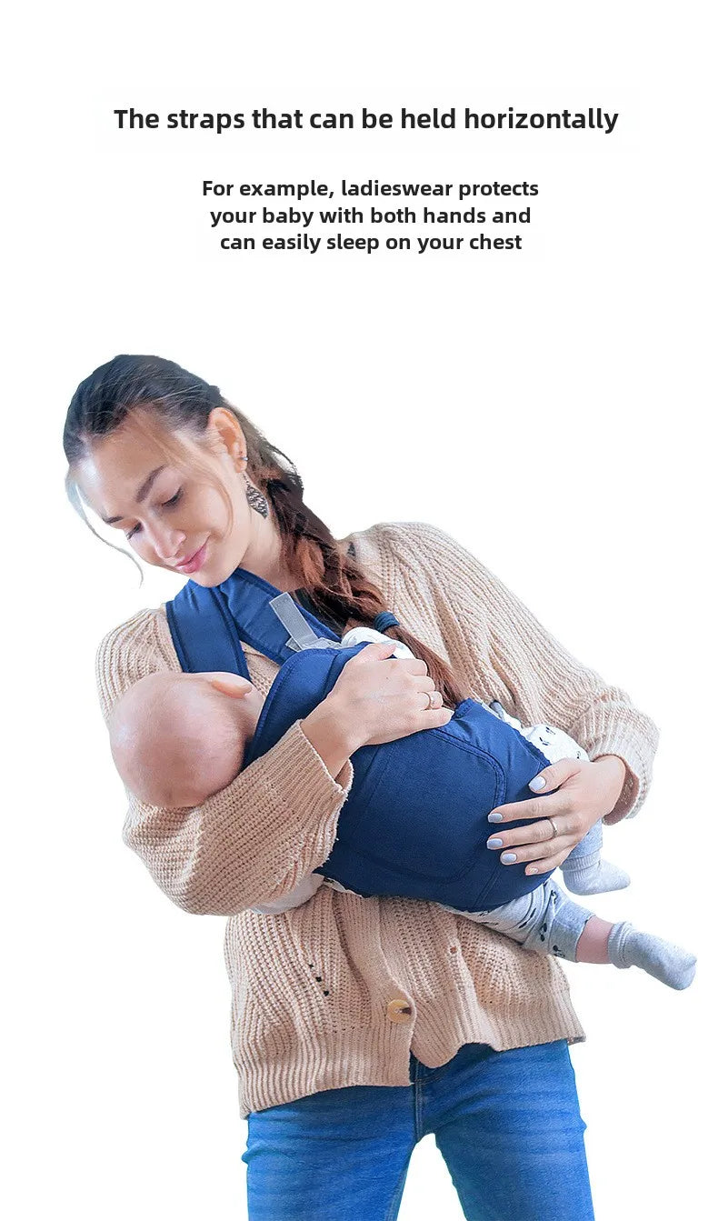 Baby Going Out Safety Carrier Sling Multifunctional Shoulder Baby Carrier Four Methods Front and Back Versatile for All Seasons