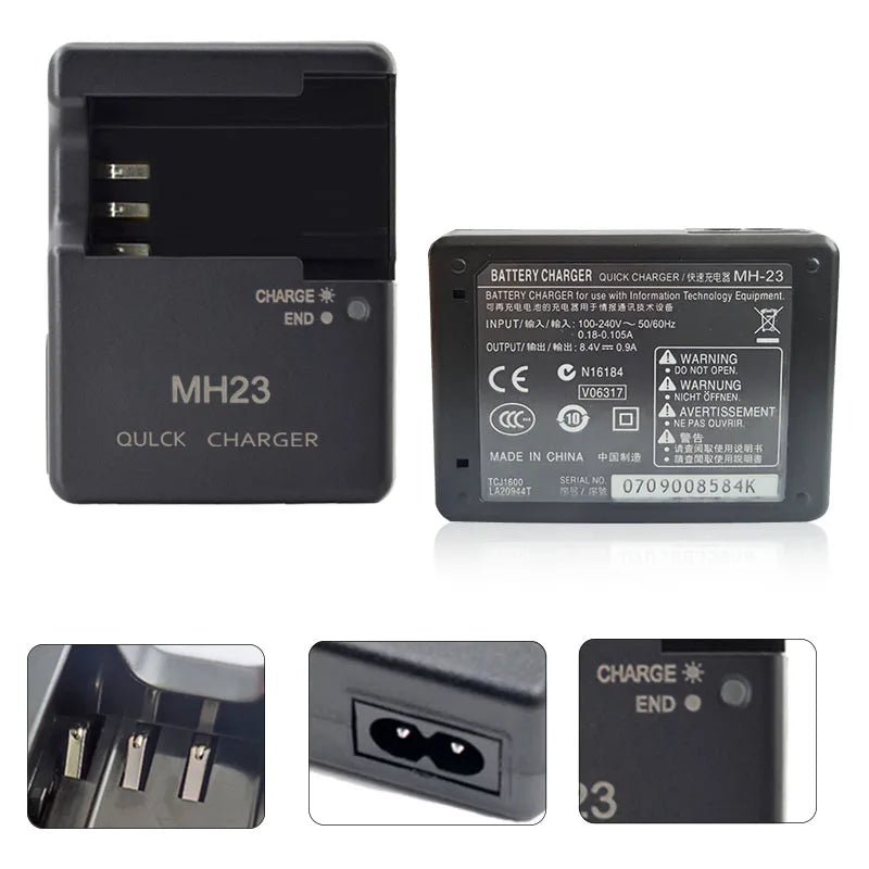 MH-23 MH23 Charger for Nikon EN-EL9 EN-EL9A L Battery D8000;D5000;D3000;D60;D40;D40X Camera MH23 ENEL9