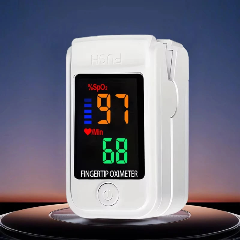 LCD Portable Health Care Pulse Meter BP Monitor Automatic Digital Arm Blood Pressure Monitor Tonometer Meter Sphygmomanometer