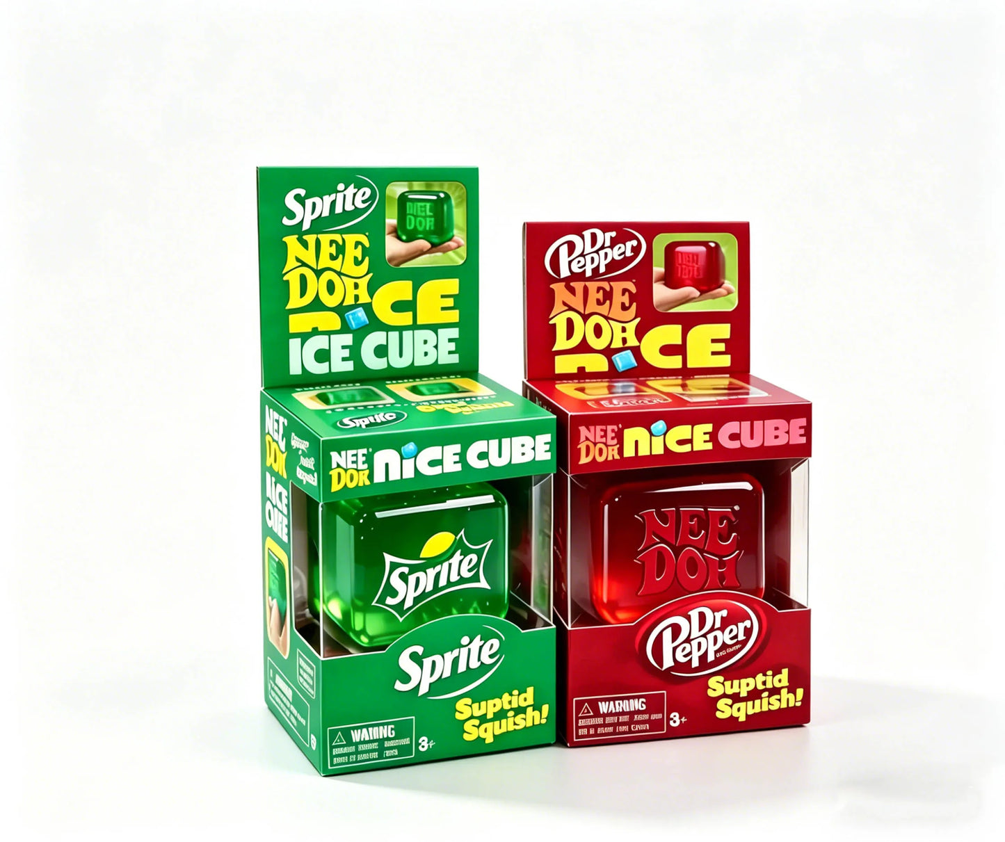 Needoh Nice Cube Fidget Sensory Cube, Stress Anxiety Relief Focus Tool Desk Toy for Adults and Kids