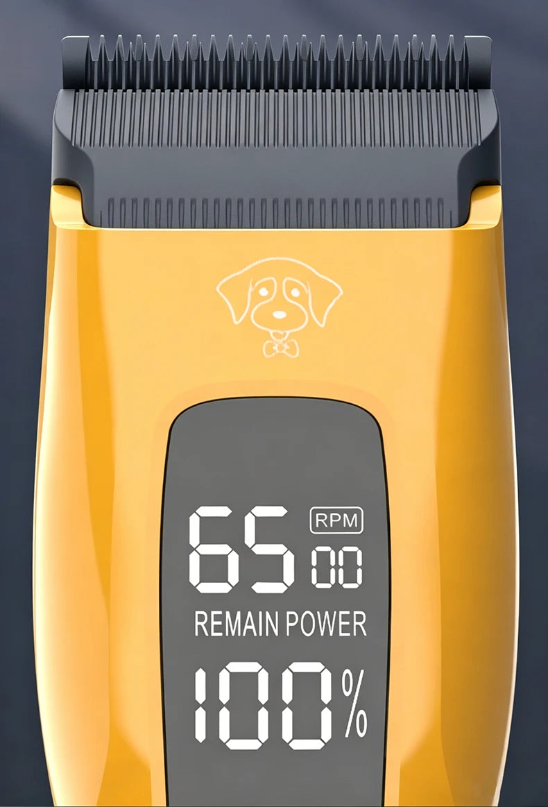 Pet Clipper Professional Dog Hair Trimmer Cat Grooming Shaver Type-C Charged Electric Puppy Cutting Machine for Small Big animal