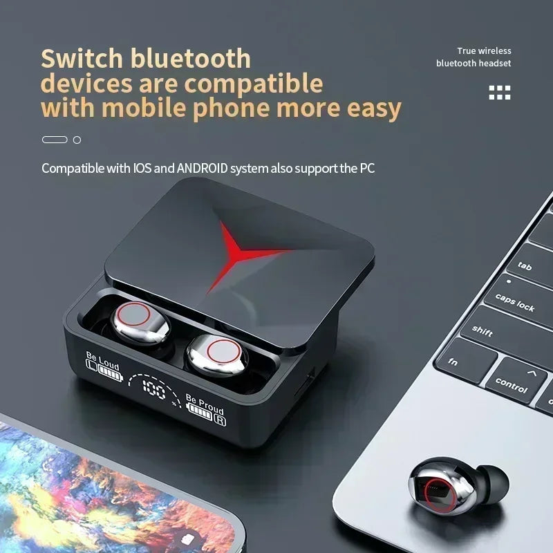 Original TWS Wireless Headphones Gaming Earphone Bluetooth 5.3 Sport Earbuds Music Headsets For all smartphones