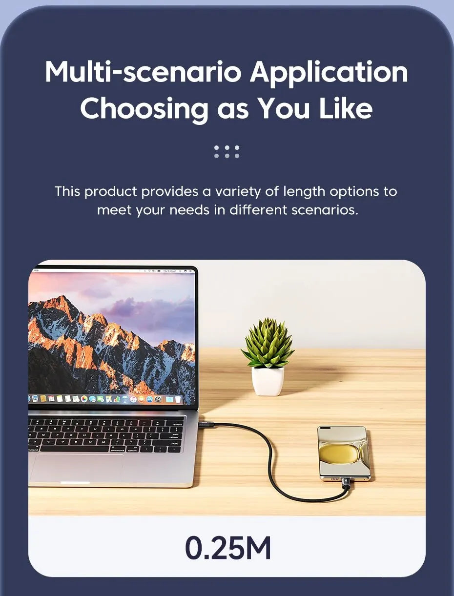 Toocki 240W USB C to USB Type C Cable 48V 5A PD3.1 Super Fast Charging for iPhone 15 ProMax Samsung S23 MacBook Hauwei Xiaomi
