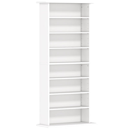 HOMCOM 360 CD Storage Unit - White