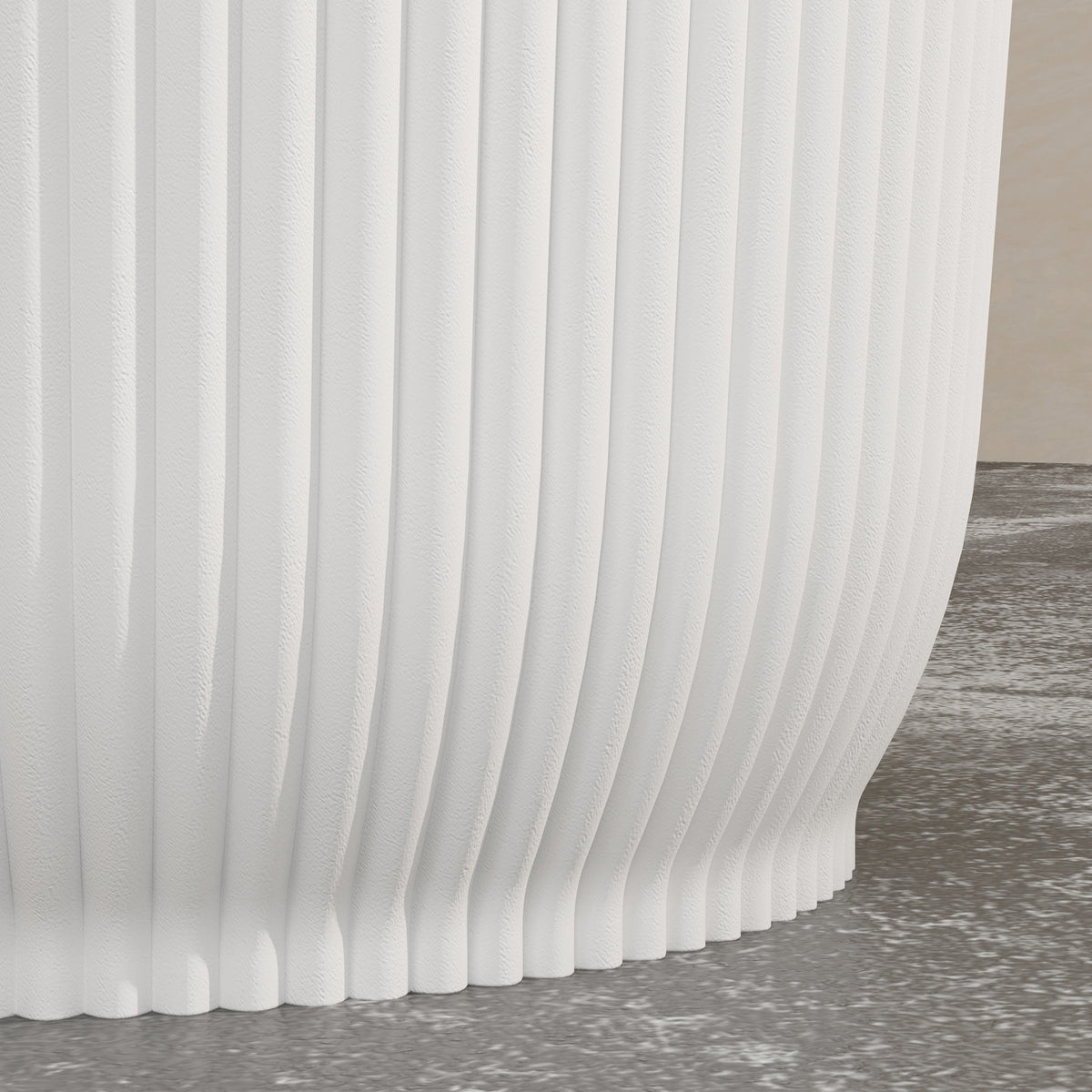 Outsunny Set of Three Ф22cm Planters - White