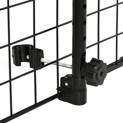 PawHut Heavy Duty Pet Dog Car Barrier Black