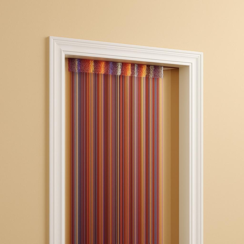 String Curtain Multi Colour