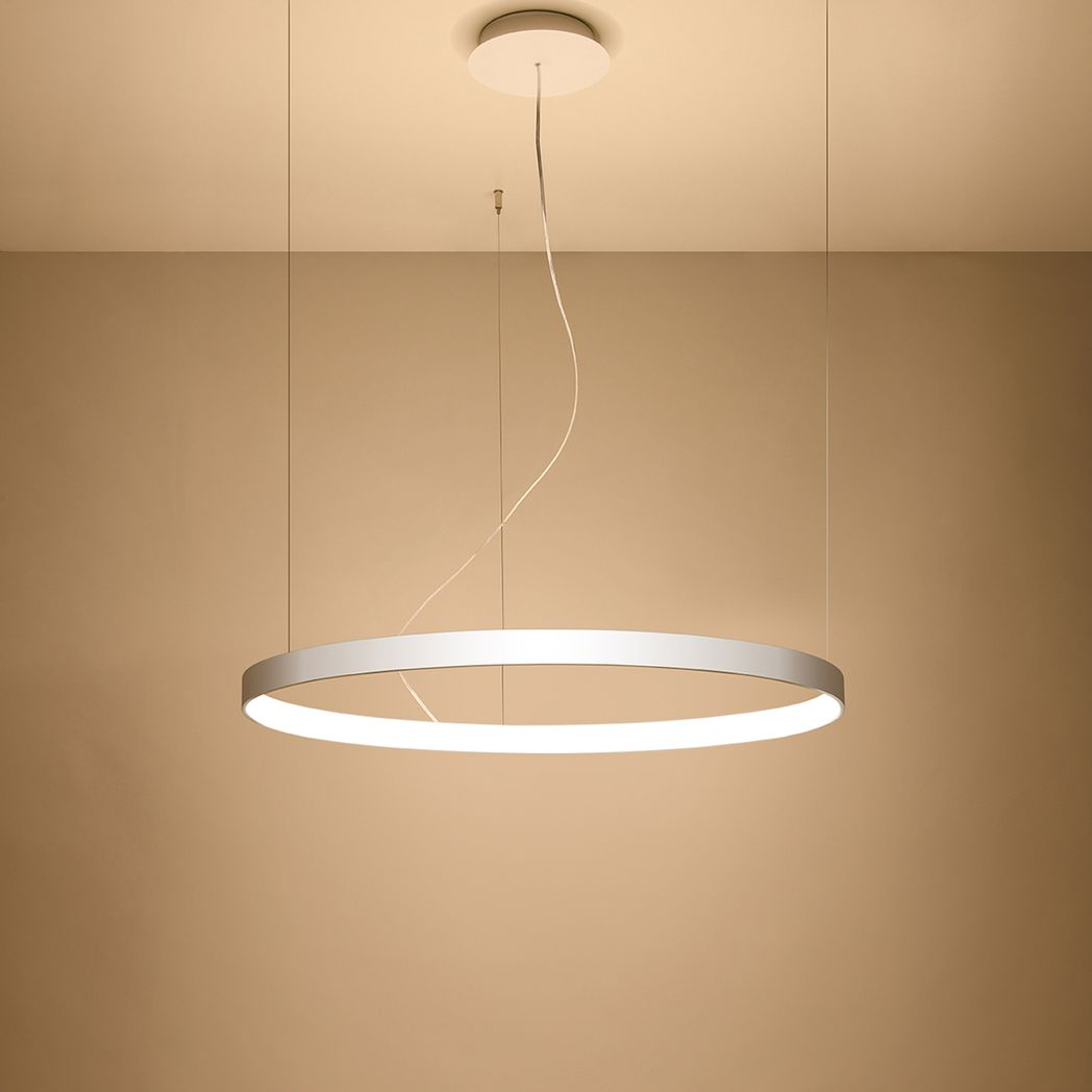 Chandelier steel Rio modern Design LED
