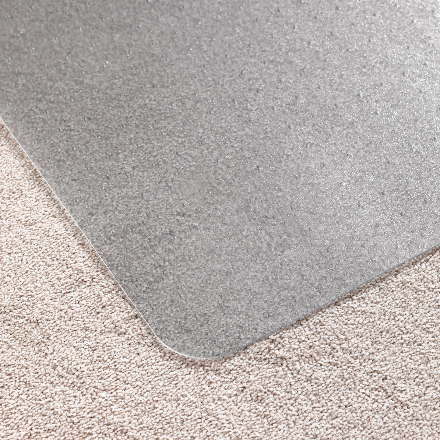 Advantagemat® Vinyl Lipped Chair Mat for Carpets up to 6mm - 115 x 134cm