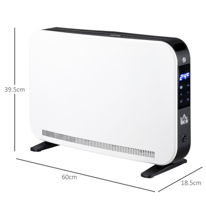 HOMCOM Three-Mode Modern Slimline Heater, 7-35℃ Temperature