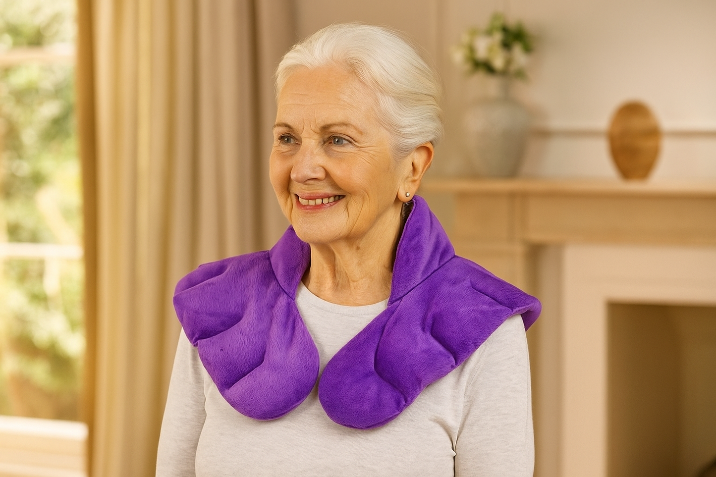 Lavender Neck & Shoulder Warmer