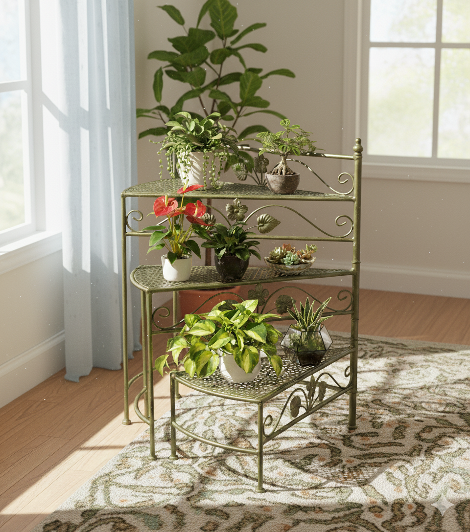 3 Tier Metal Plant Stand