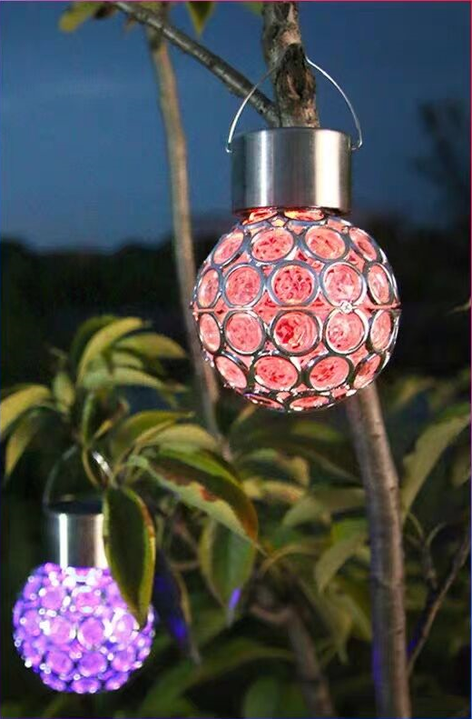 Set of 3 Hanging Solar Lights