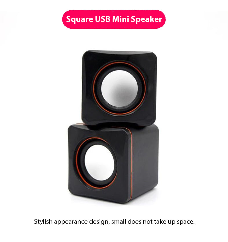 USB External Small Speaker Multimedia Small Speaker Desktop Computer Laptop External Mini Speaker Office and Entertainment