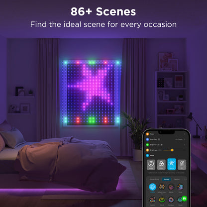 GOVEE CURTAIN LIGHT NETFLIX 400 LED