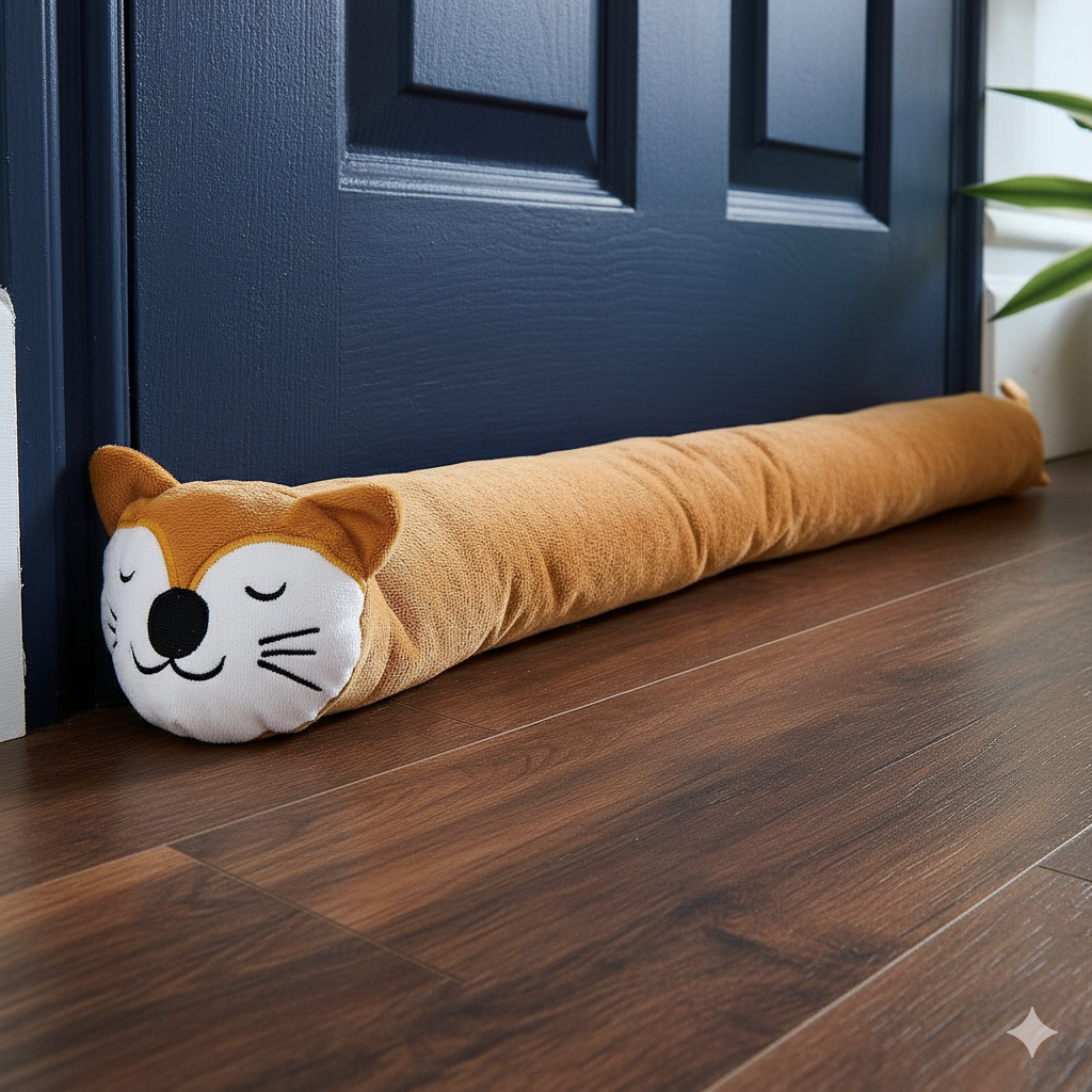 Sleepy Cat Draught Excluder